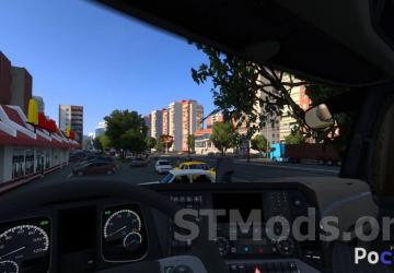 Project Russia version 5.6.2а for Euro Truck Simulator 2 (v1.54.x)