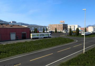 Map Project E6 addon for ProMods version 1.2 for Euro Truck Simulator 2 (v1.45.x)