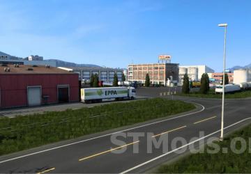 Map Project E6 addon for ProMods version 2.4 for Euro Truck Simulator 2 (v1.47.x)