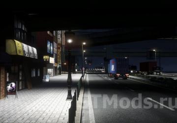 Map Project Japan Map version 1.9 for Euro Truck Simulator 2 (v1.47.x)