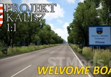 Projekt Kalisz version 0.25.5 for Euro Truck Simulator 2 (v1.49.x)