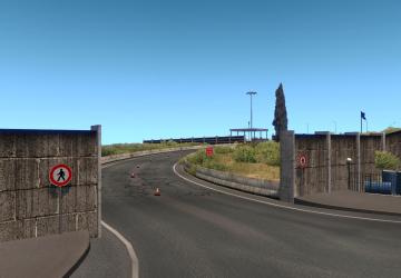 Map ProMods v2.x Addon: Israel - Lebanon Open border v4.0 for Euro Truck Simulator 2 (v1.40.x, - 1.43.x)