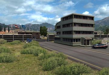 Map ProMods v2.x Addon: Israel - Lebanon Open border v4.0 for Euro Truck Simulator 2 (v1.40.x, - 1.43.x)