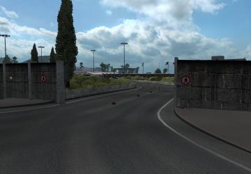 Map ProMods v2.x Addon: Israel - Lebanon Open border v4.0 for Euro Truck Simulator 2 (v1.40.x, - 1.43.x)
