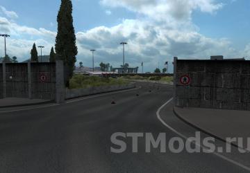 ProMods v2.x Addon: Israel - Lebanon Open border v4.1 for Euro Truck Simulator 2 (v1.48.x)