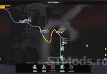 ProMods v2.x Addon: Israel - Lebanon Open border v4.1 for Euro Truck Simulator 2 (v1.48.x)