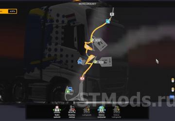 ProMods v2.x Addon: Israel - Lebanon Open border v4.1 for Euro Truck Simulator 2 (v1.48.x)
