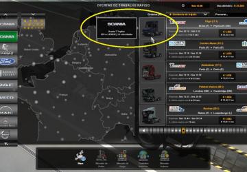 Quick Jobs for RJL Scania T & T-4 Series version 1.0 for Euro Truck Simulator 2 (v1.38.x, 1.39.x)