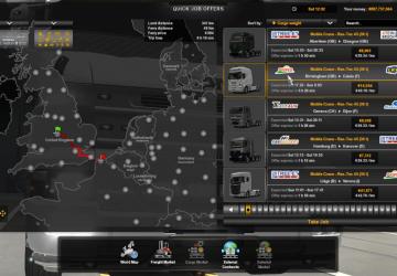 Quick Jobs with Modded Trucks version 2.0 for Euro Truck Simulator 2 (v1.43.x, 1.44.x)