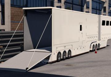 Racing Trailer version 1.0 for Euro Truck Simulator 2 (v1.49.x)