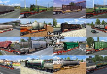Railway Cargo Pack version 4.0 for Euro Truck Simulator 2 (v1.46.x)
