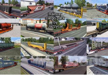 Railway Cargo Pack version 4.1 for Euro Truck Simulator 2 (v1.46.x)
