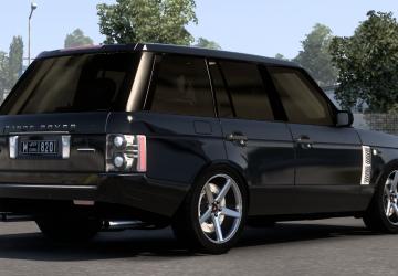 Range Rover Supercharged 2008 version 7.2 for Euro Truck Simulator 2 (v1.43.x)