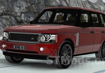 Range Rover Supercharged 2008 version 7.4 for Euro Truck Simulator 2 (v1.46.x)