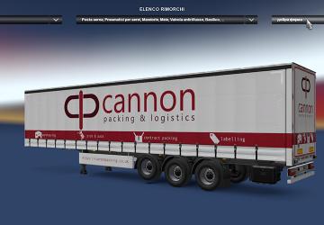Real Brands Traffic Trailers version 1.0 for Euro Truck Simulator 2 (v1.38.x)