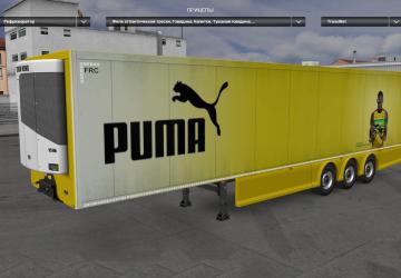 Real brands trailers skin pack version 1.0 for Euro Truck Simulator 2 (v1.35.x, 1.36.x)