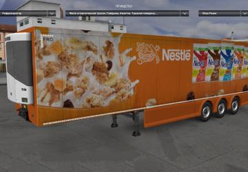 Real brands trailers skin pack version 1.0 for Euro Truck Simulator 2 (v1.35.x, 1.36.x)