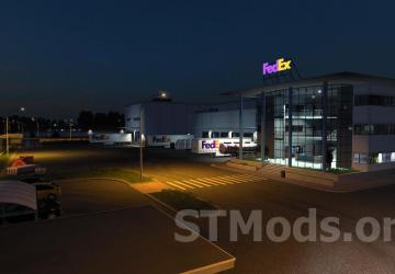 Real companies, gas stations & billboards v1.0.1 for Euro Truck Simulator 2 (v1.48.x)