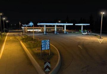 Real Gas Station version 1.01 for Euro Truck Simulator 2 (v1.39.x, 1.40.x)