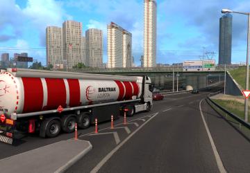 Realistic Default Company Liveries version 1.6 for Euro Truck Simulator 2 (v1.40.x)