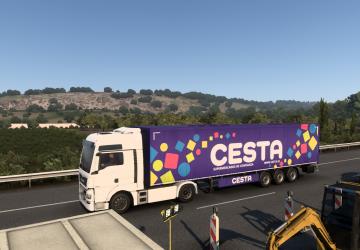Realistic Default Company Liveries version 1.6 for Euro Truck Simulator 2 (v1.40.x)