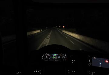 Realistic Headlights version 2.0 for Euro Truck Simulator 2 (v1.32.x, - 1.38.x)