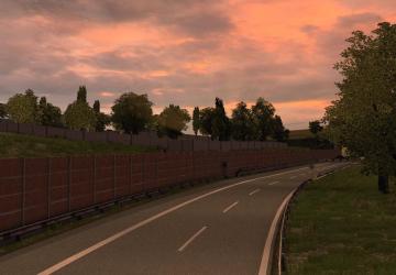 Realistic Weather version 1.0 for Euro Truck Simulator 2 (v1.38.x)