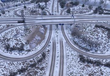 Realistic Winter Textures version 1.0 for Euro Truck Simulator 2 (v1.46.x)