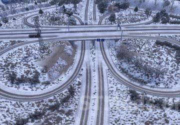Realistic Winter Textures version 1.2 for Euro Truck Simulator 2 (v1.48.х)