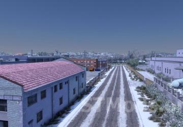 Realistic Winter Textures version 1.3.1 for Euro Truck Simulator 2 (v1.49.х)