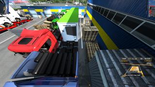 Rear view camera version 1.0 for Euro Truck Simulator 2 (v1.37.x)