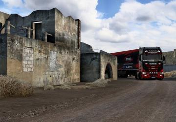 Map Red Sea Map version 1.3.3 for Euro Truck Simulator 2 (v1.43.x)