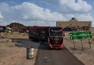 Red Sea Map version 1.4.2 for Euro Truck Simulator 2 (v1.45.x)