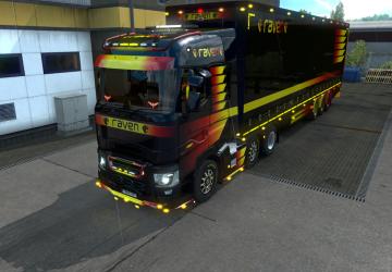 Renault T ReMoled version 1.2 for Euro Truck Simulator 2 (v1.35.x)