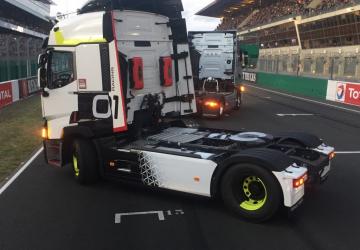 Renault 01 Racing Pitstop Skin + Rims version 1.0 for Euro Truck Simulator 2 (v1.35.x, 1.36.x)
