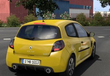 Renault Clio Sport 2006 version 1.0 for Euro Truck Simulator 2 (v1.48.x)