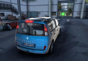 Renault Espace 2008 version 1.0 for Euro Truck Simulator 2 (v1.48.x)