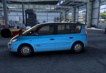 Renault Espace 2008 version 1.0 for Euro Truck Simulator 2 (v1.48.x)