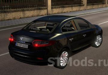 Renault Fluence version 2.4 for Euro Truck Simulator 2 (v1.48.x)