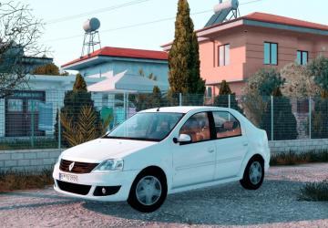 Renault Logan 1.4L 2012 version 1.1 for Euro Truck Simulator 2 (v1.53.x)