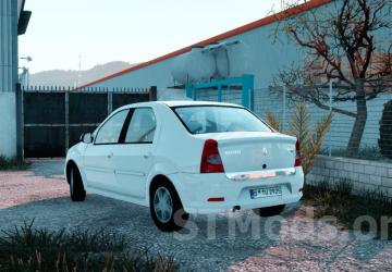 Renault Logan 1.4L 2012 version 1.2 for Euro Truck Simulator 2 (v1.54.x)