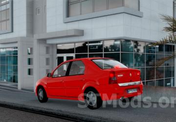 Renault Logan 1.4L 2012 version 1.2 for Euro Truck Simulator 2 (v1.54.x)