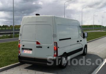 Renault Master 2020 version 1.1.2 for Euro Truck Simulator 2 (v1.49.x)