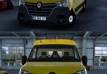 Renault Master 2020 version 1.1 for Euro Truck Simulator 2 (v1.48.x)