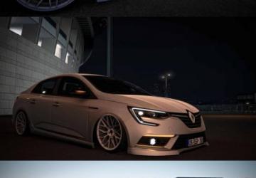 Renault Megane 4 version 1.7 for Euro Truck Simulator 2 (v1.54.x, 1.55.x)