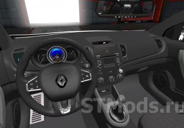 Renault Megane 4 version 2.4.1 for Euro Truck Simulator 2 (v1.46.x, 1.47.x)