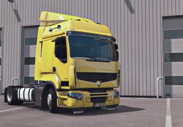 Renault Premium edit by Alex version 1.2 for Euro Truck Simulator 2 (v1.38.x)
