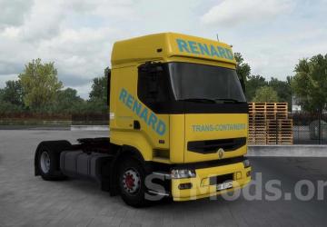 Renault Premium FG1 version 3.2 Fix for Euro Truck Simulator 2 (v1.54.x)