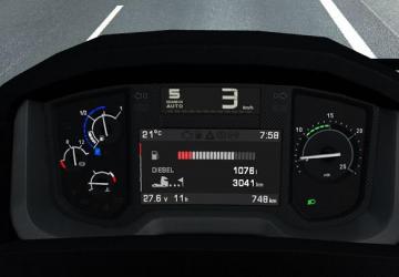 Renault Range T Dashes and Sound Pack version 1.1 for Euro Truck Simulator 2 (v1.43.x)