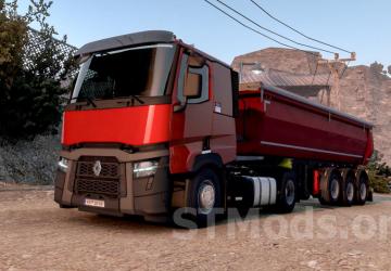 Renault Range T Reworked version 0.3 for Euro Truck Simulator 2 (v1.43.x)